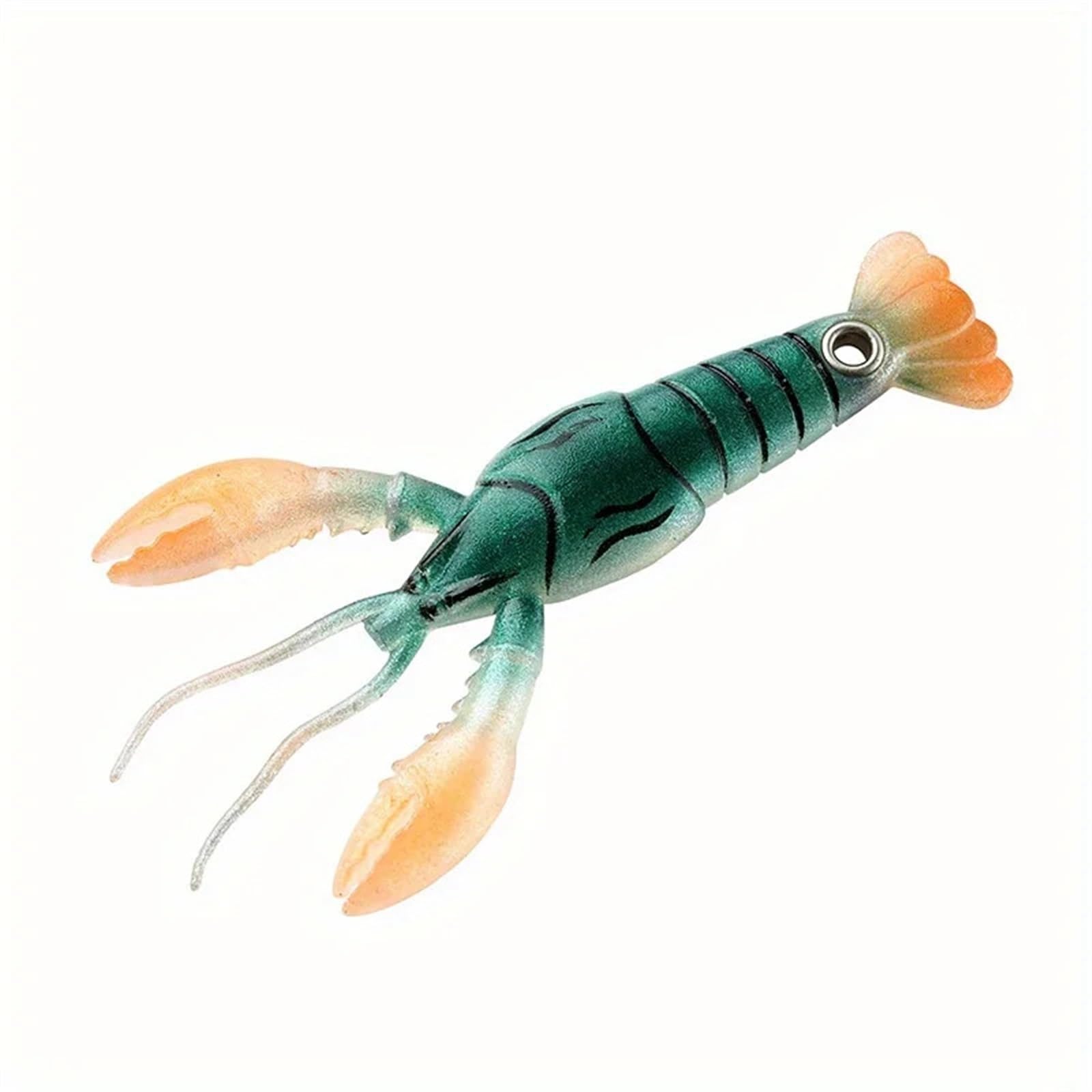 9.5 cm 1 pièces leurre de pêche à la crevette Souple bionique écrevisse appât Souple matériel de pêche