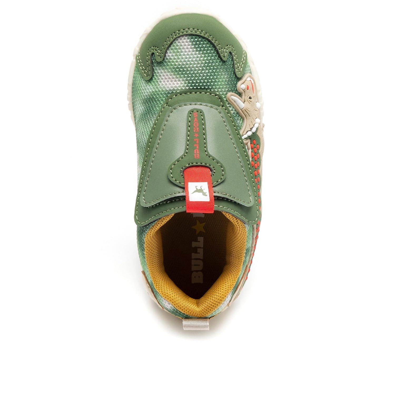 Bull Boys TRICERATOPO Scarpe Bambino Sneaker con Strappo Blu