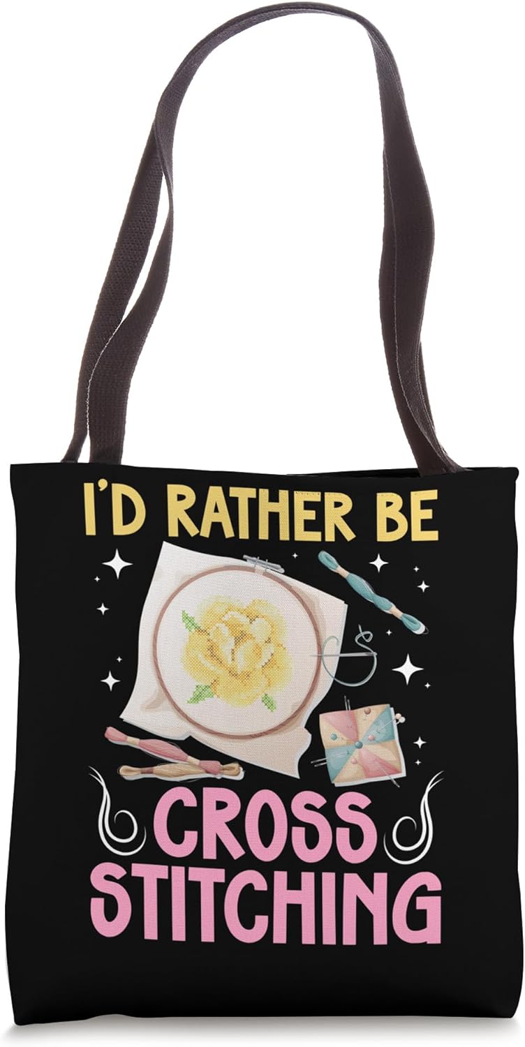 Cross Stitching Cross Stitcher Cross Stitching Lover Tote Bag
