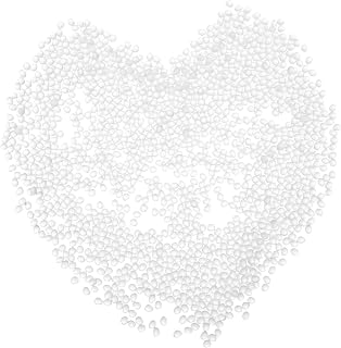 Homoyoyo Reusable Moldable Thermoplastic Beads for DIY Crafts Modeling Sculpting Transparent Plastic Pellets Softened in Hot Water for Cosplay Accessories Jewelry Repairs and Creative