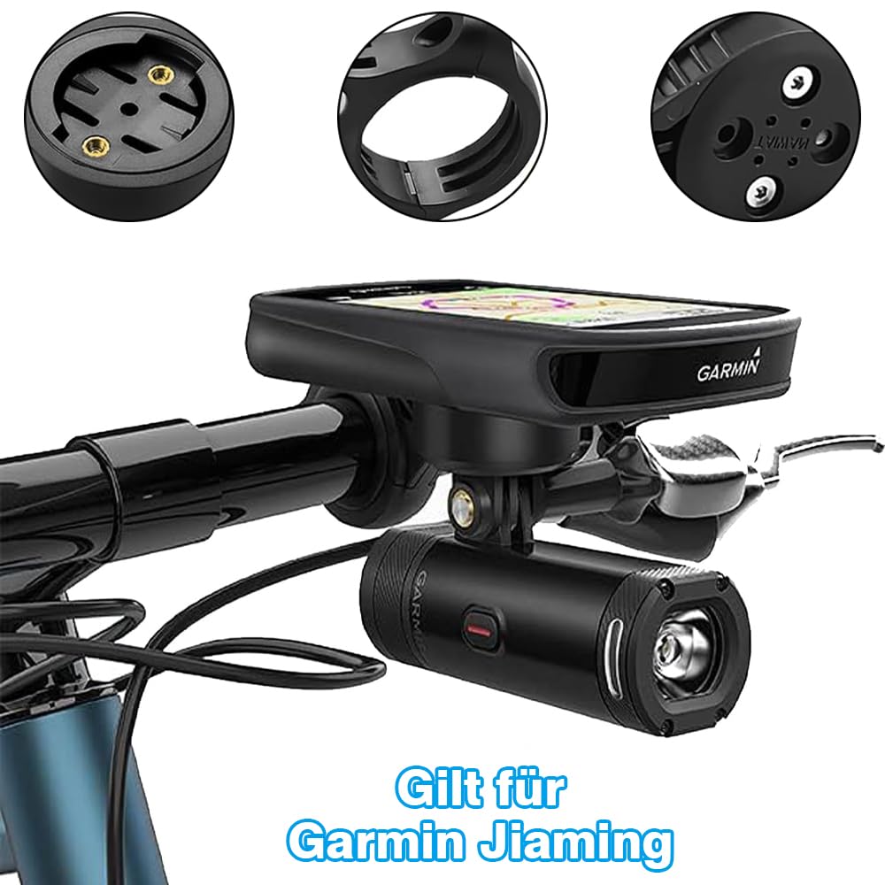 Fahrradhalterung für Garmin Edge 530 540 520 510 500 200 130 20 25 800 810 820 830 810 1000 1040 1030 Plus GPS Fahrrad Halterung Kompatibel mit Garmin Edge