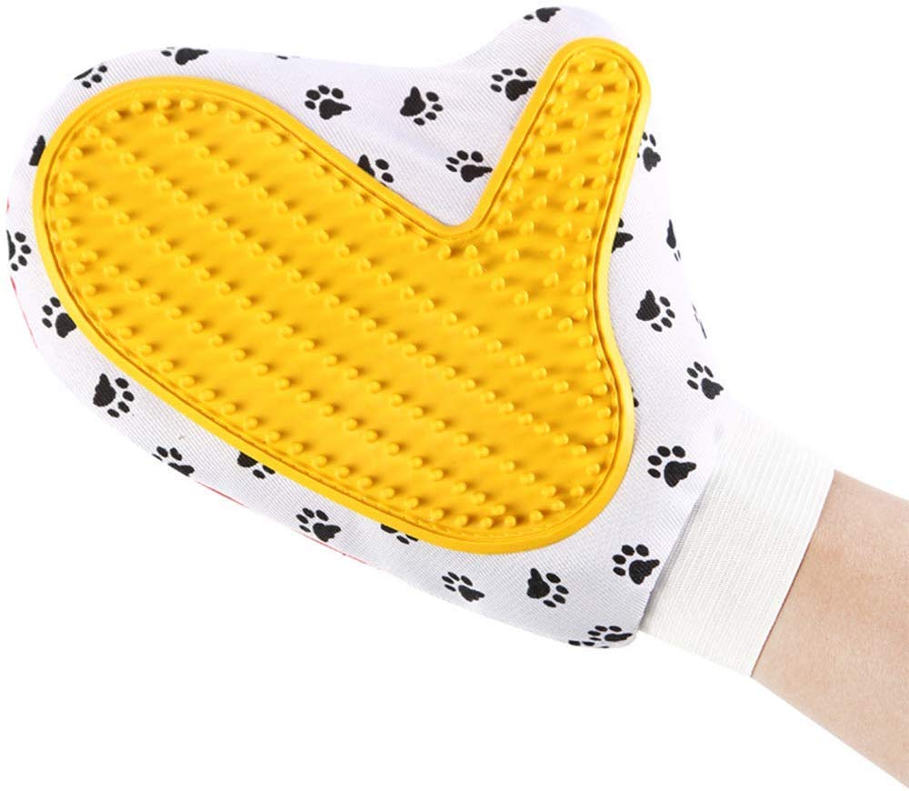 Dog Cat Bath Massage Gloves Short/Long Hair Cleaning Comb Dog Supplies Silicone Cleaning Brush Glove 25X17cm (B081MBHD1C) Amazon Price History, Amazon Price Tracker