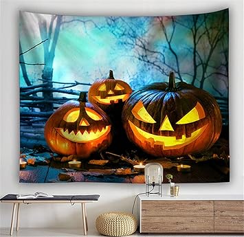 Amazon Co Jp タペストリー ハロウィン 飾り おしゃれ 壁掛け インテリア 雑貨 あったか ビーチマット 月 夜 飾り 暗黒街 飾り布 多機能 室内装飾布 ポスター パーティー お店 部屋 窓 名入れ ギフト 新築祝い インテリア モダン 模様替え 窓カーテン 名入れ ギフト 60