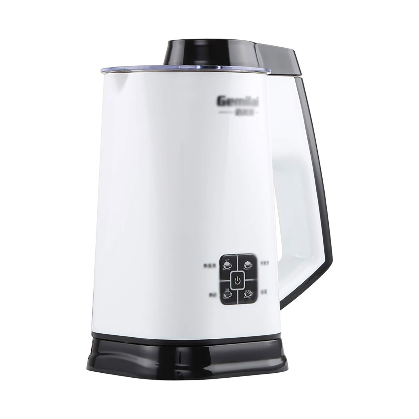 HMTE Montalatte Automatico Montalatte Montalatte Multifunzione Completamente Automatico Schiuma Fredda E Calda Latte Caldo caffè Fantasia (Color : White, Size : 15.6X11.2X20Cm) (White 15.6x11.2x20cm)