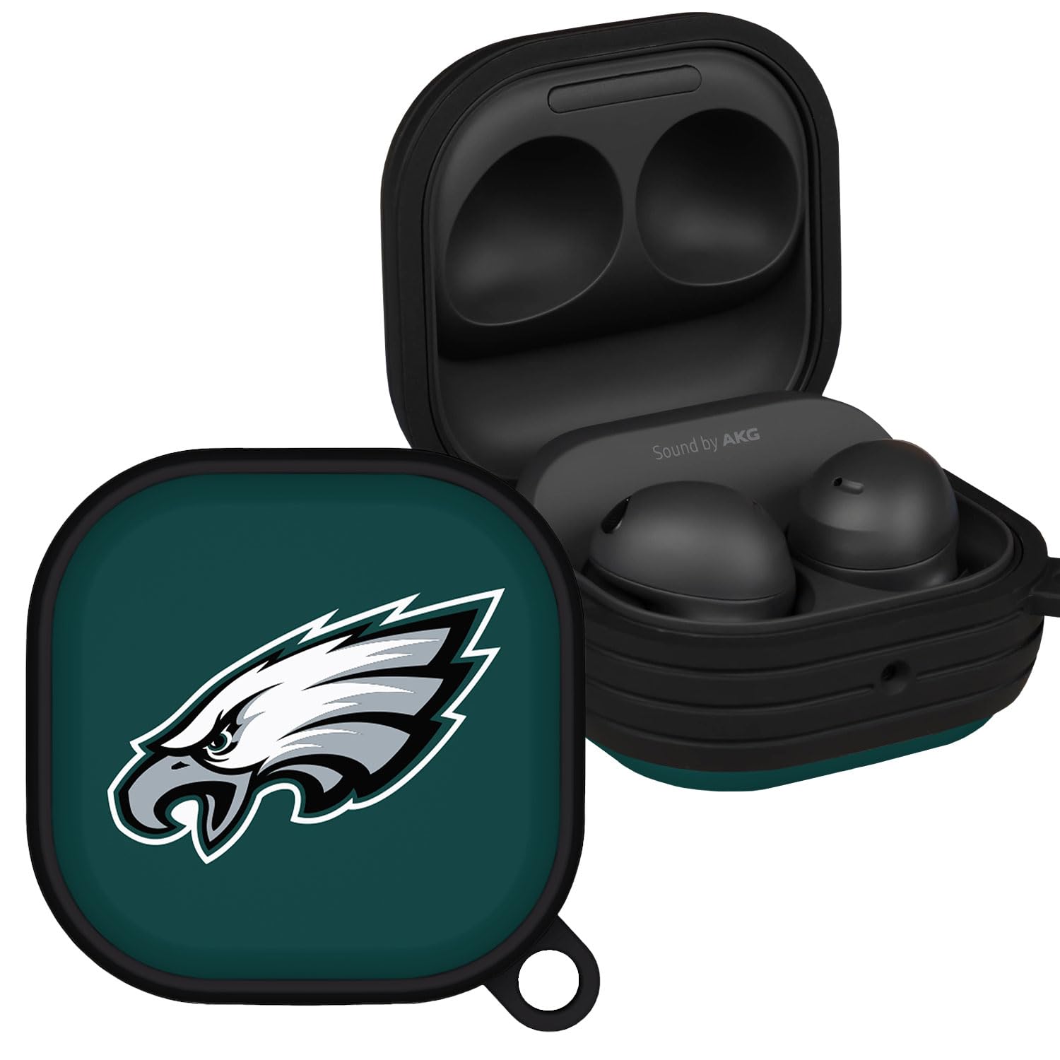 GAME TIME Philadelphia Eagles HDX Case Cover Compatible with Samsung Galaxy Buds Pro (Classic)