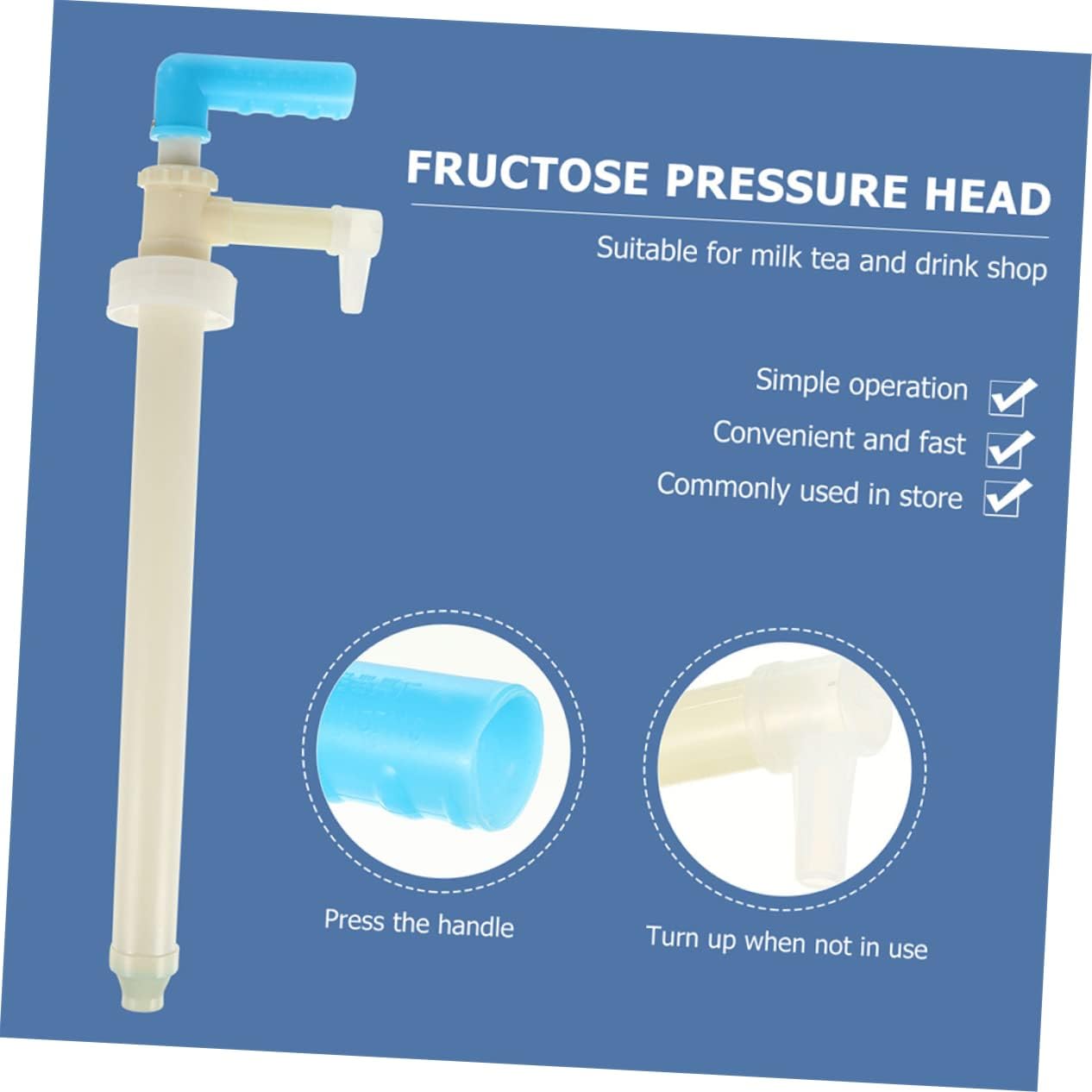 Garneck 2Pcs Manual Oil Transfer Pump Multifunction Fuel Transfer Tool for Water Liquids Easy to Use Hand Pump Design for Convenient Liquid Extraction