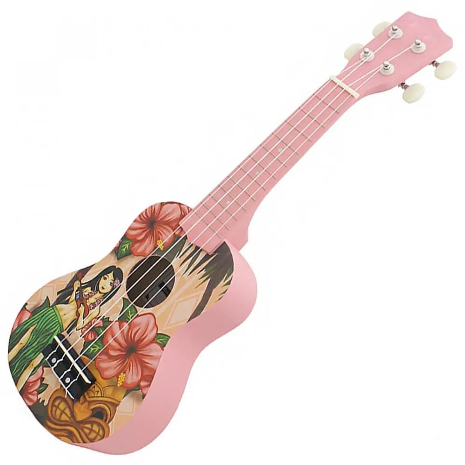 Strumento A Corda Per Chitarra Hawaiana A Quattro Corde Per Ukulele Saxophone Professionale Da 21 Pollici