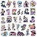 50Pcs JoJo's Bizarre Cartoon Adventure Stickers for Kids Teens Girls Adult, Waterproof Vinyl Movie Decal for Water Bottle Skateboard Guitar Travel Case Bike Laptop,Car Bumper,Luggage,Phone (JO)