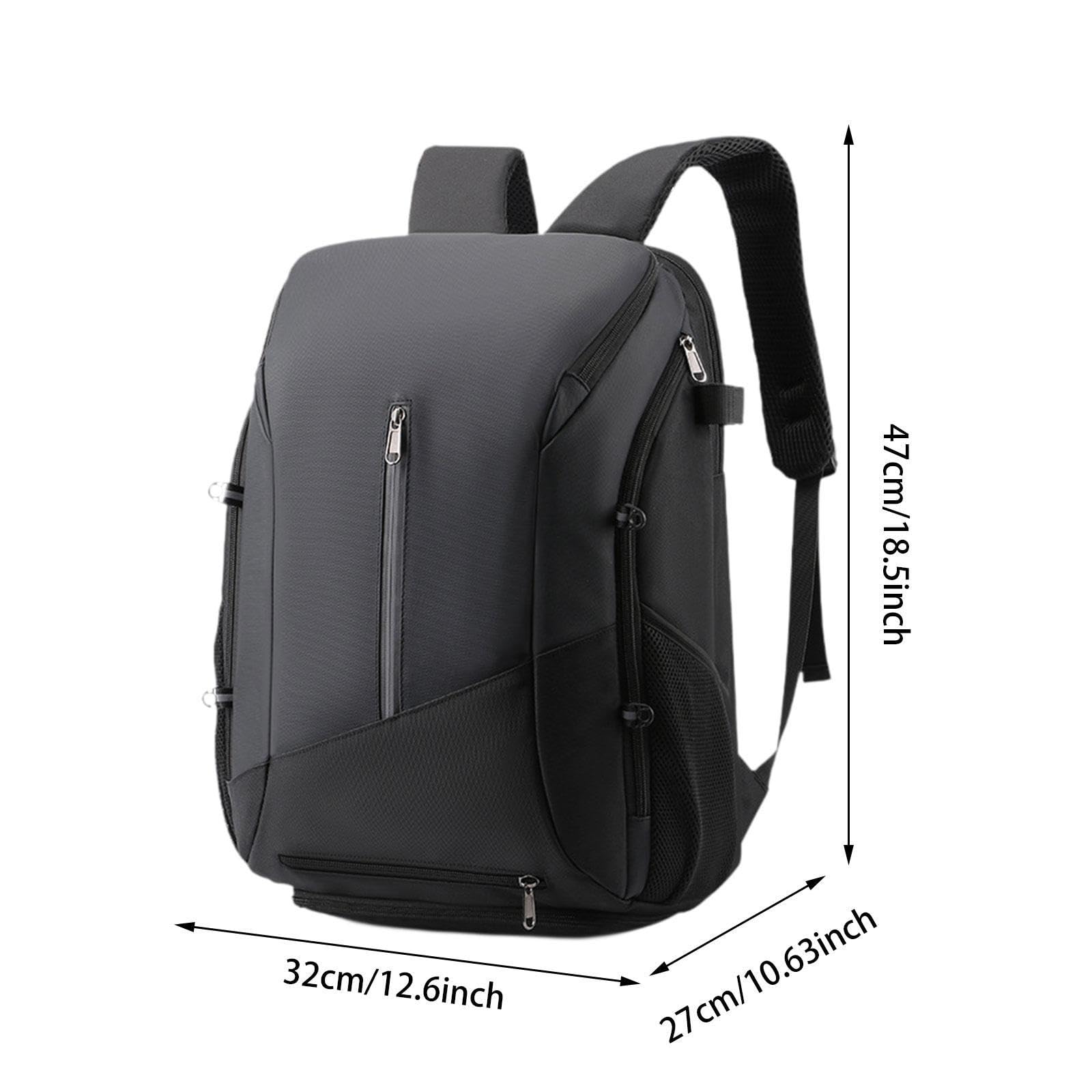 Basketball Rucksack mit Schuhfächern, Tragbarer Freizeitrucksack, Sportrucksack