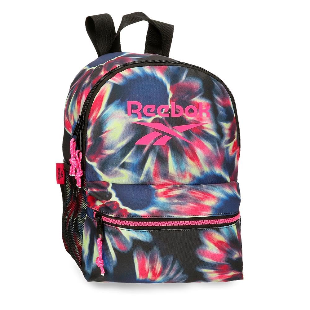 Reebok Floral Mochila de Paseo Multicolor 25x33x12 cms Poliéster 9,9L by Joumma Bags