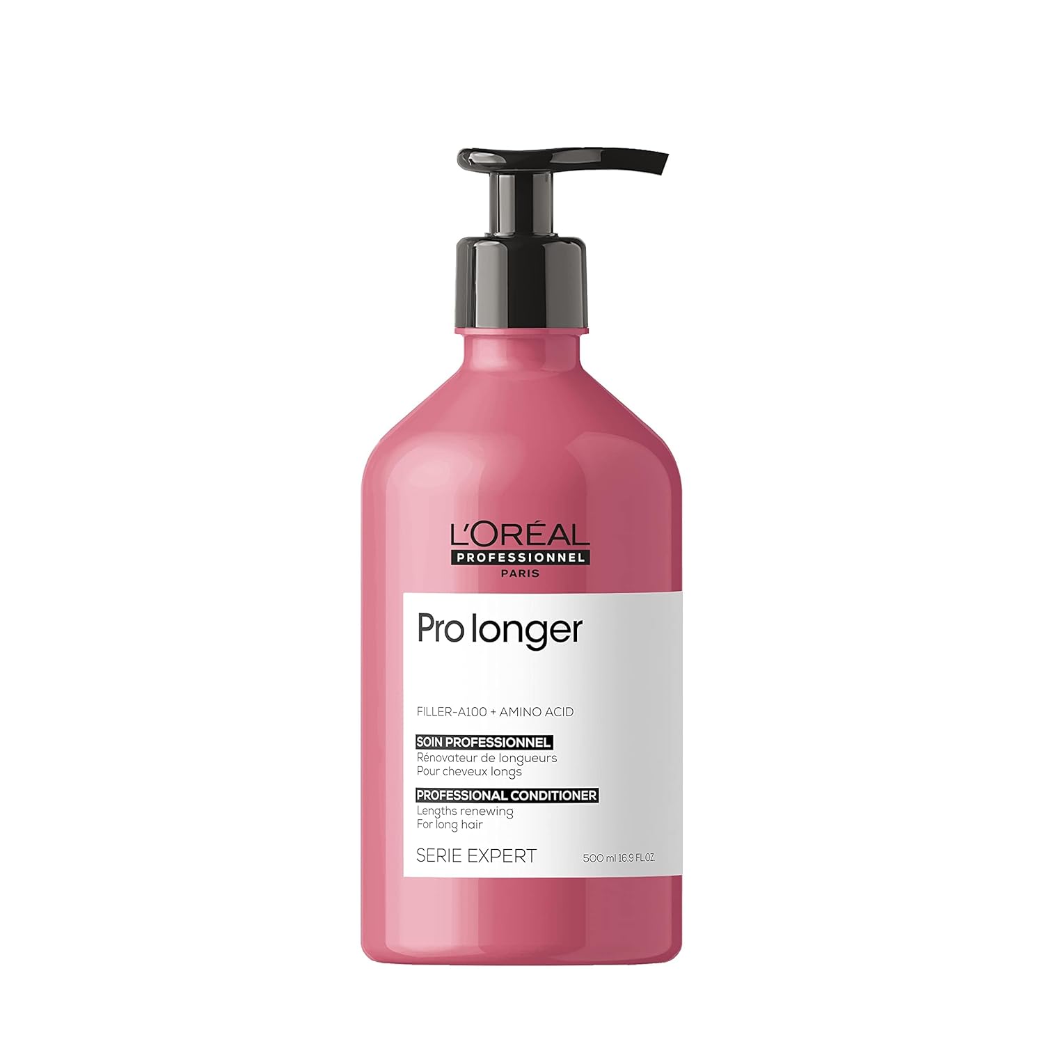 L’Oreal Professionnel Pro Longer Thickening Conditioner | Reduces Breakage & Appearance of Split Ends| Adds Volume & Shine | For Thin & Fine Hair Types | 16.9 Fl. Oz.