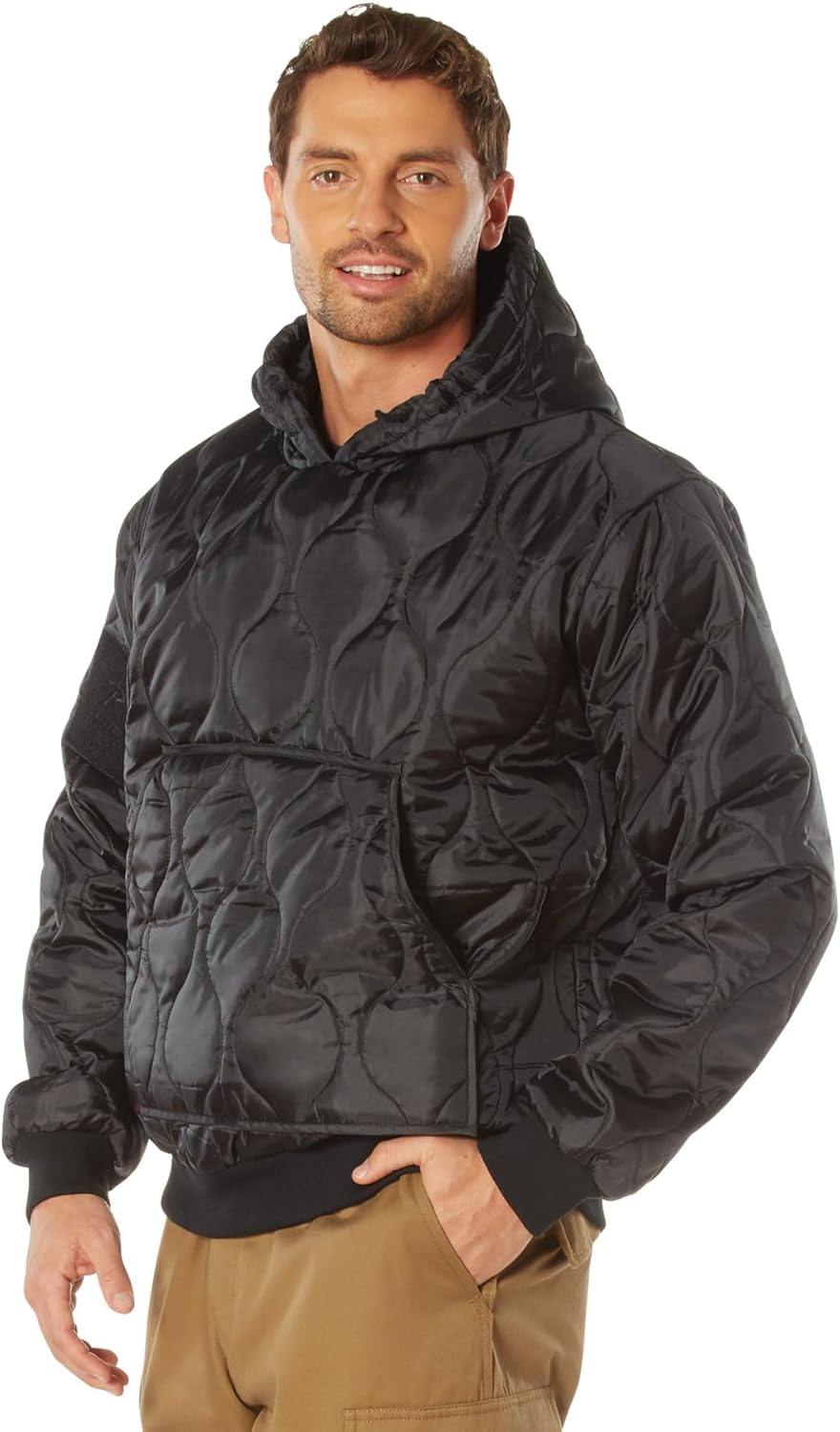 Rothco Quilted Woobie Hooded Sweatshirt - Image 3