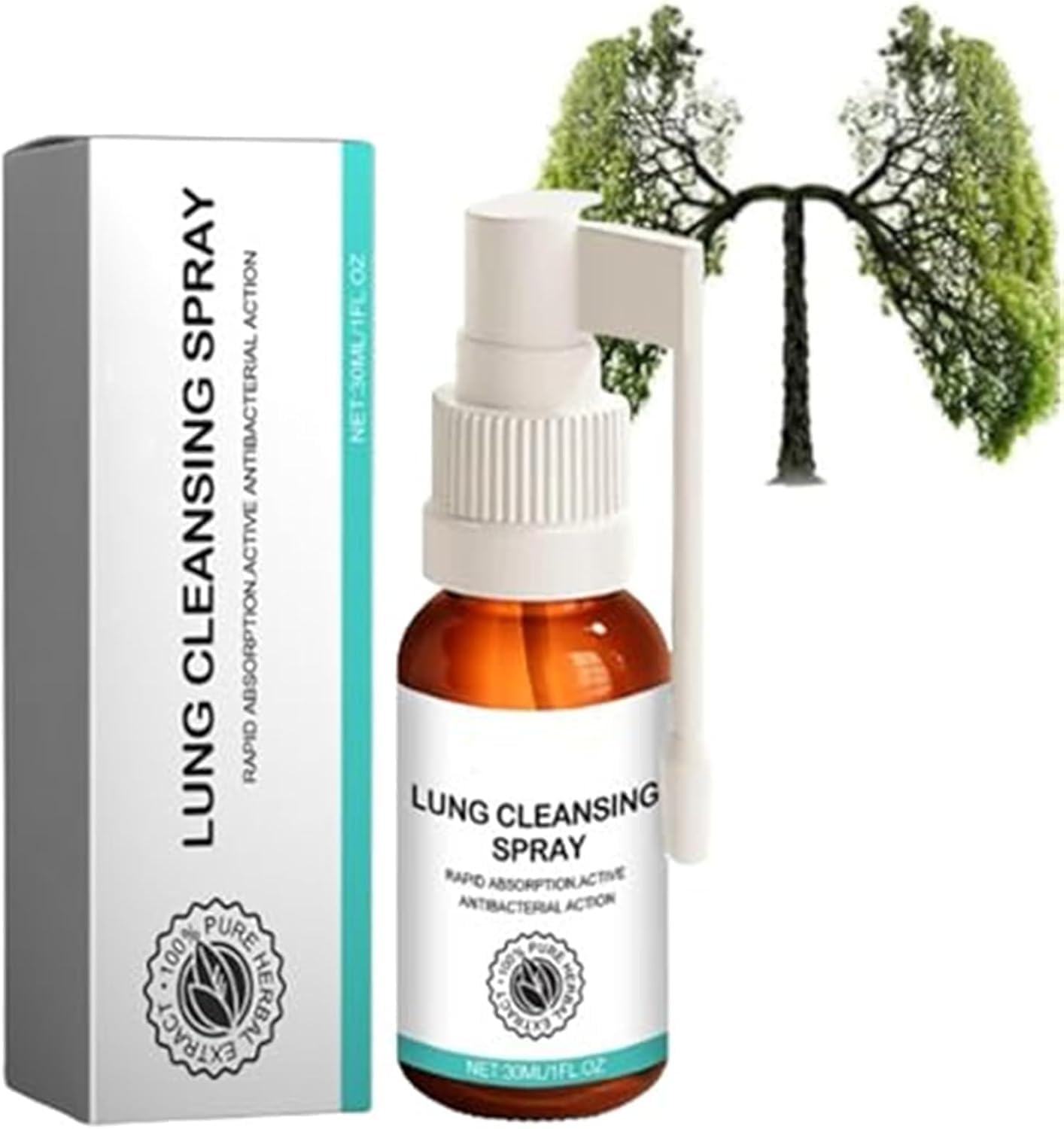 Lung Cleansing Spray Lung Cleaning Spray Powerful Lung Support and Cleaning 1 Piece