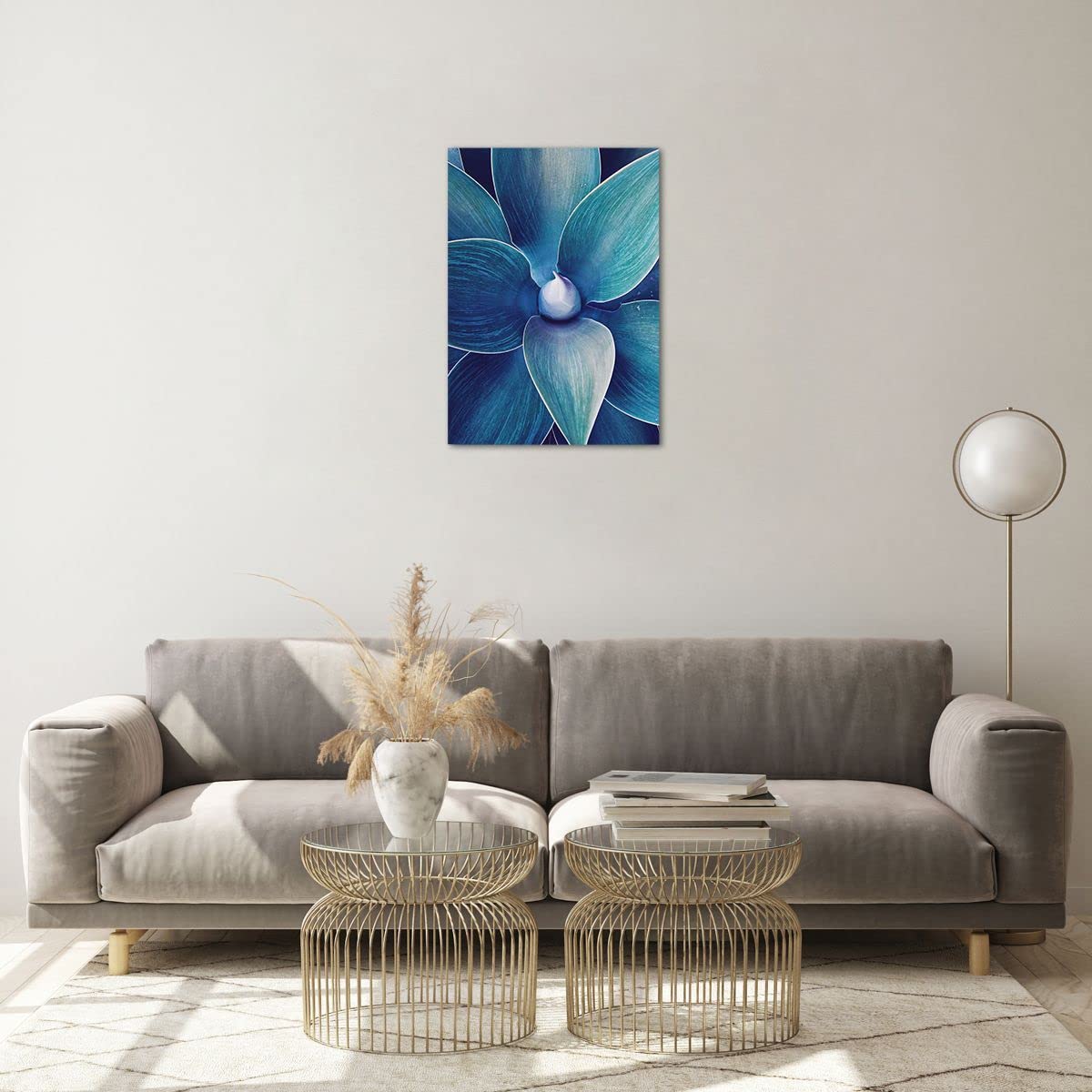Quadro su Tela Verticale 65x120cm Stampe da Parete Italia costa roccia paesaggio Grandi Decorazione Murale Camera da Letto 1 pezzo Quadri Moderni Soggiorno Immagini Wall Art Canvas PA65x120-2710