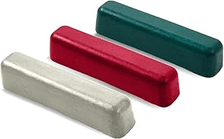 BeaverCraft Stropping Set of 3 Polishing Compound - Buffing Compound Leather Strop Sharpening Polishing Compound P03