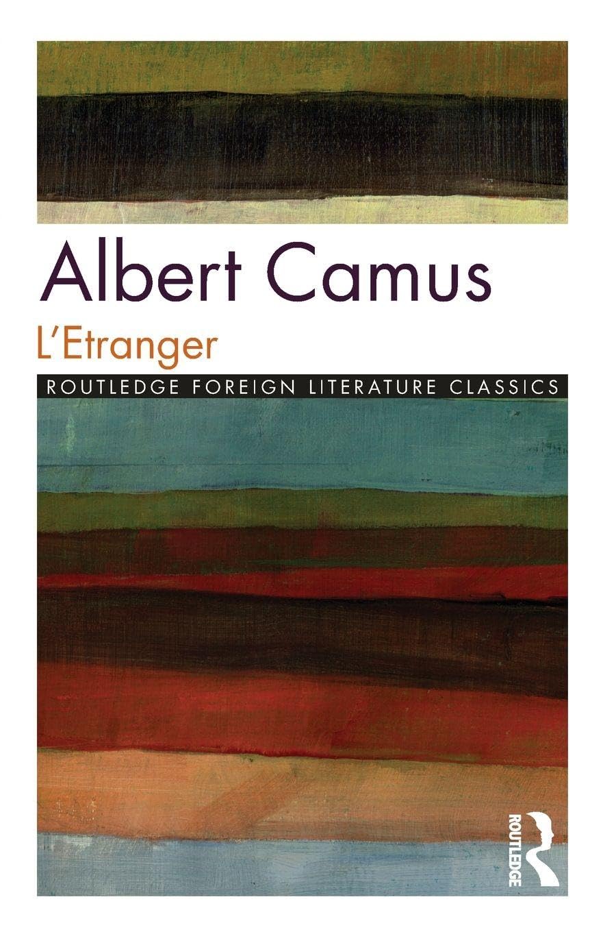 L'Etranger,Albert Camus,Ray Davison