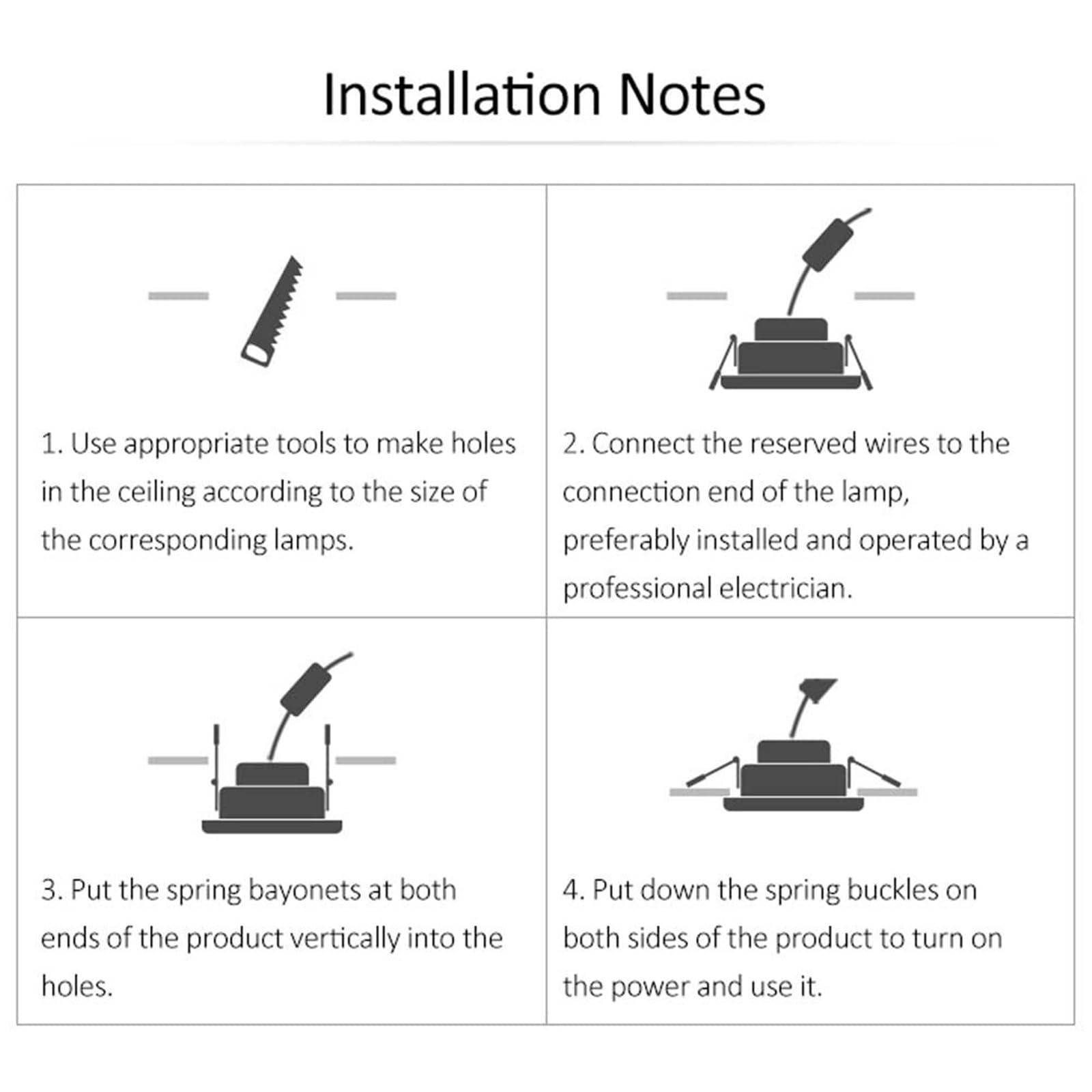5 W, 7 W, 10 W, 12 W, 15 W. Podtynkowa lampa sufitowa Canless Downlight 2 cale 3 cale 3,5 cala, okrągłe białe wykończenie, płaski panel, 3 opcje temperatury barwowej (15 W, ciepłe światło)