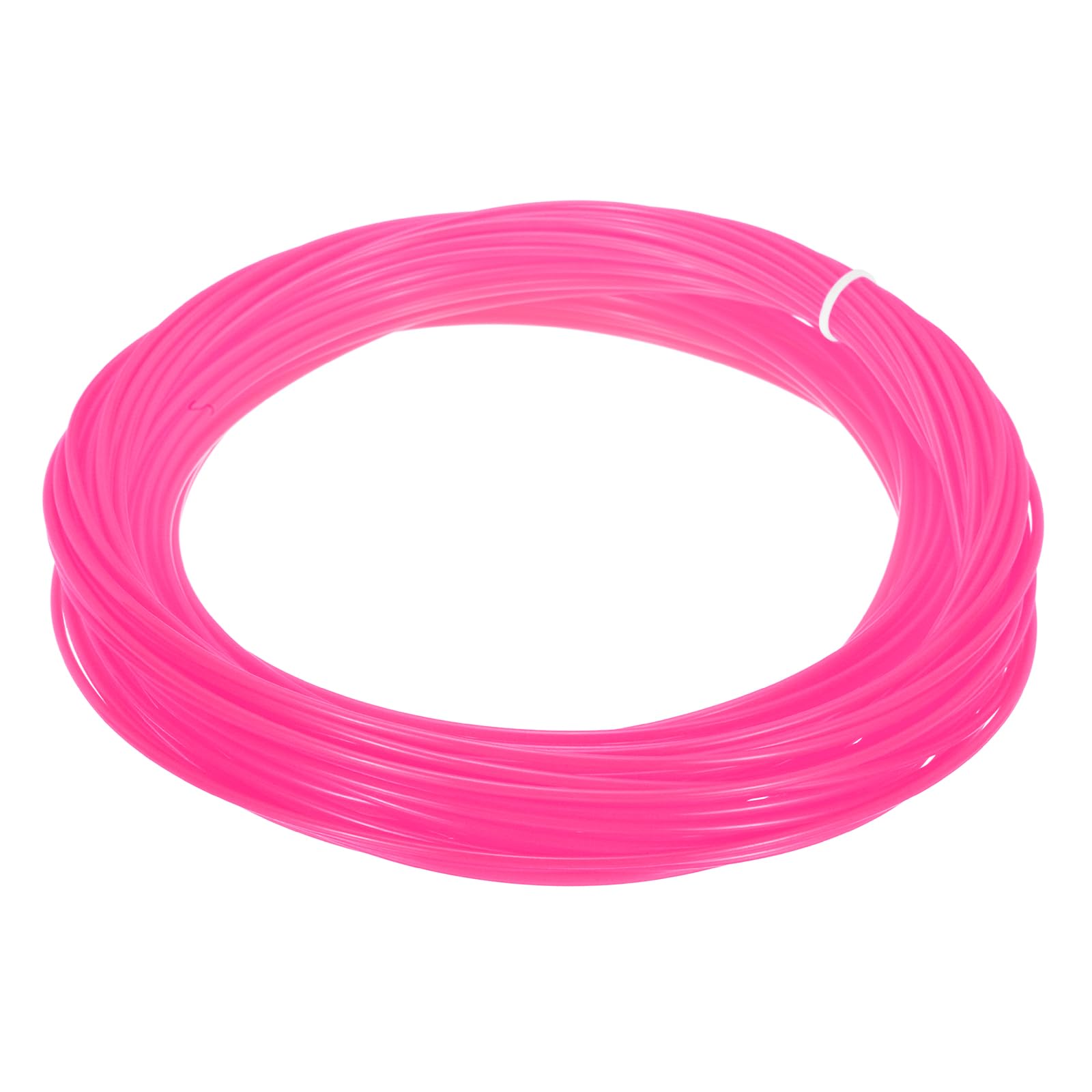 PATIKIL Wicker Repair Kit, 66 ft 2.4mm Round Synthetic Rattan Material Plastic Wicker Woven Rattan Set for DIY Craft and Weaving Basket Making, Pastel Pink