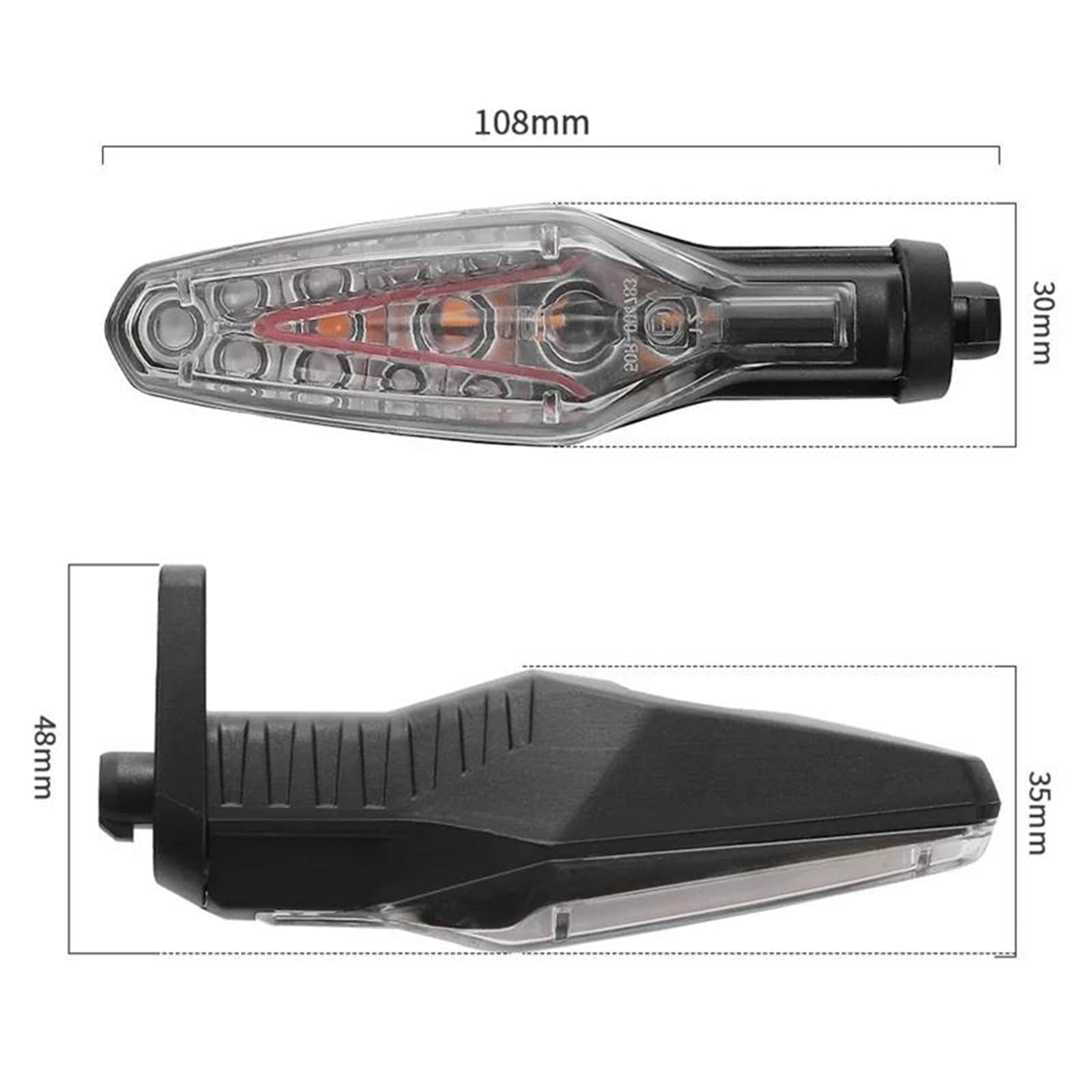 Faro Di Svolta Per Moto Per BMW F900GS R1300GS S1000RR M1000RR S1000R S1000XR R1250GS ADV Indicatori Di Direzione Luci Posteriori Luce lampeggiante indicatore