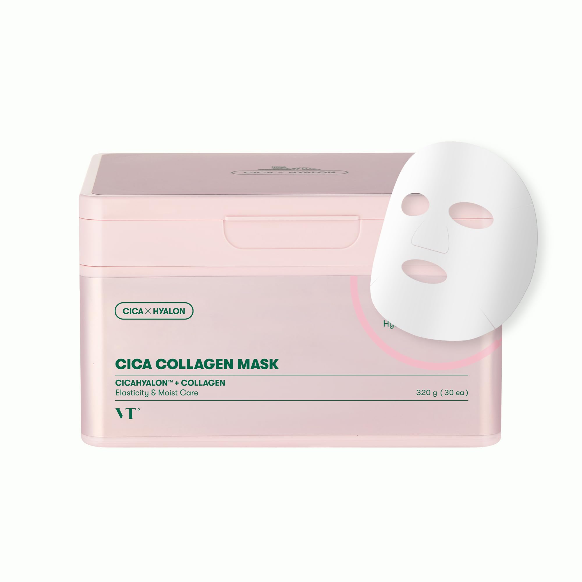 パック・フェイスマスク VT CICA COLLAGEN MASK 60g Amazon.com : VT COSMETICS CICA Collagen Daily Mask, 30 Sheet Masks