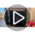 GarveeHome Artificial Cedar Topiary Tree for Outdoor,48 inch Tall Faux Cedar Trees,Potted Fake Cypress Plant, Artificial Plants Indoor Outdoor for Front Porch Decor, Set of 2