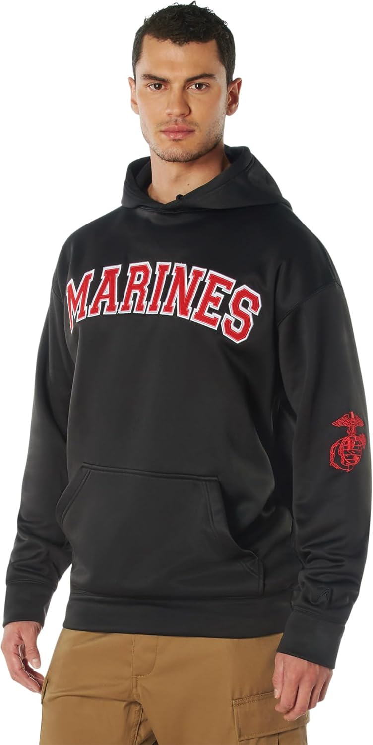 Rothco Marines Pullover Hoodie - Image 3