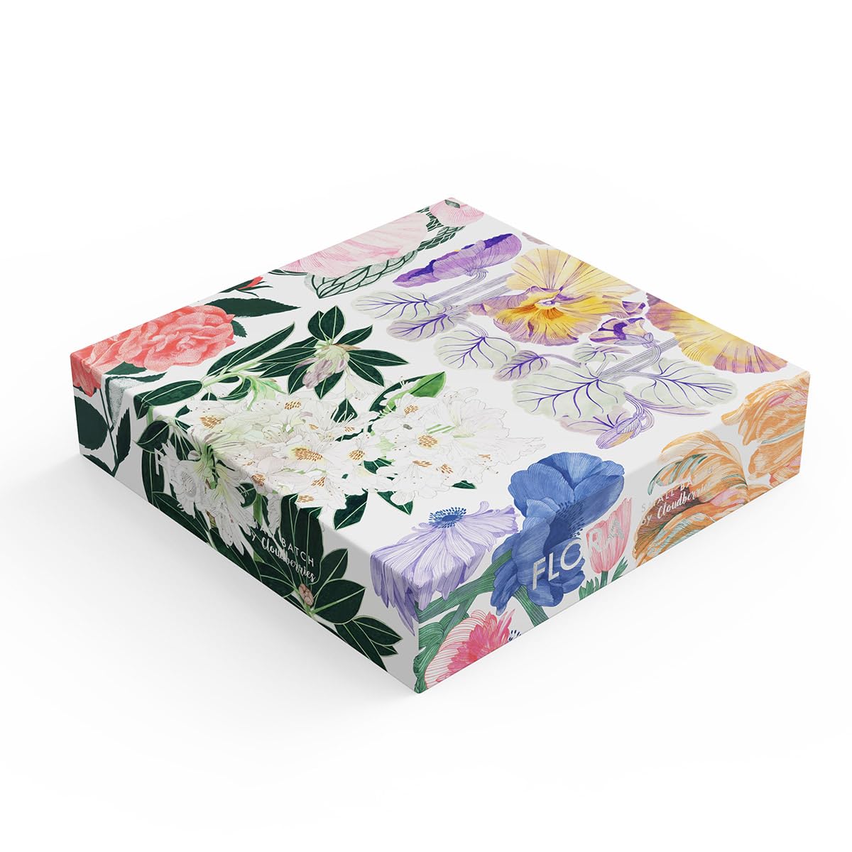 Cloudberries Flora Jigsaw Puzzle, 1000 Piece Random Cut Jigsaw Puzzles for Adults, Small Batch by Cloudberries, Flower Puzzles, Floral Jigsaws