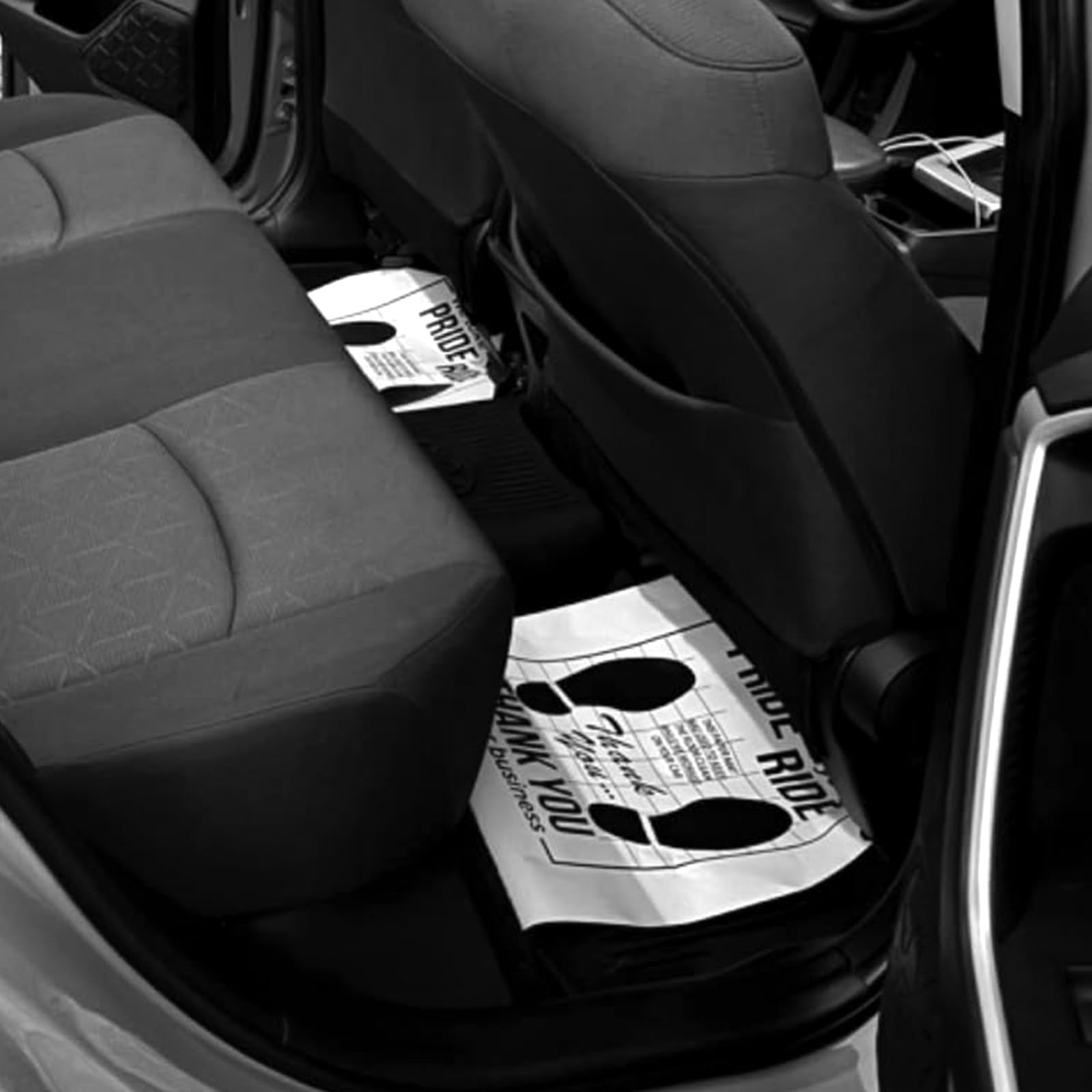 50PCS Paper Floor Mats for Cars Thickened 19 29x15 35 Disposable Floor Mats for Cars Avoid Soiled Mat — view 5