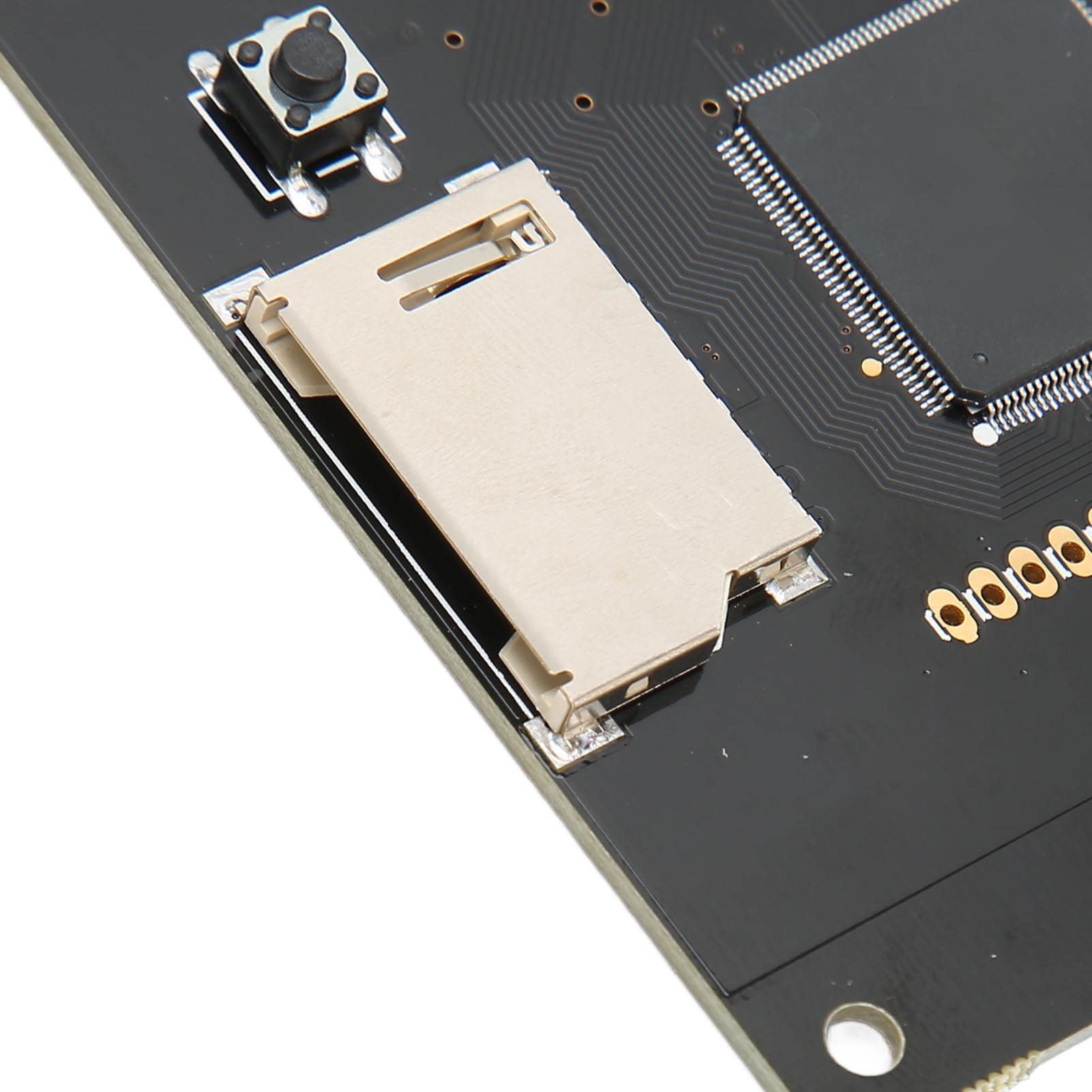 Fabater Kit Scheda di Simulazione unità Ottica, Supporto per Scheda Interamente in Metallo Due Dissipatori di Calore Kit V5 15b per DC, Modulo di Simulazione unità Ottica di Gioco con di Memoria da
