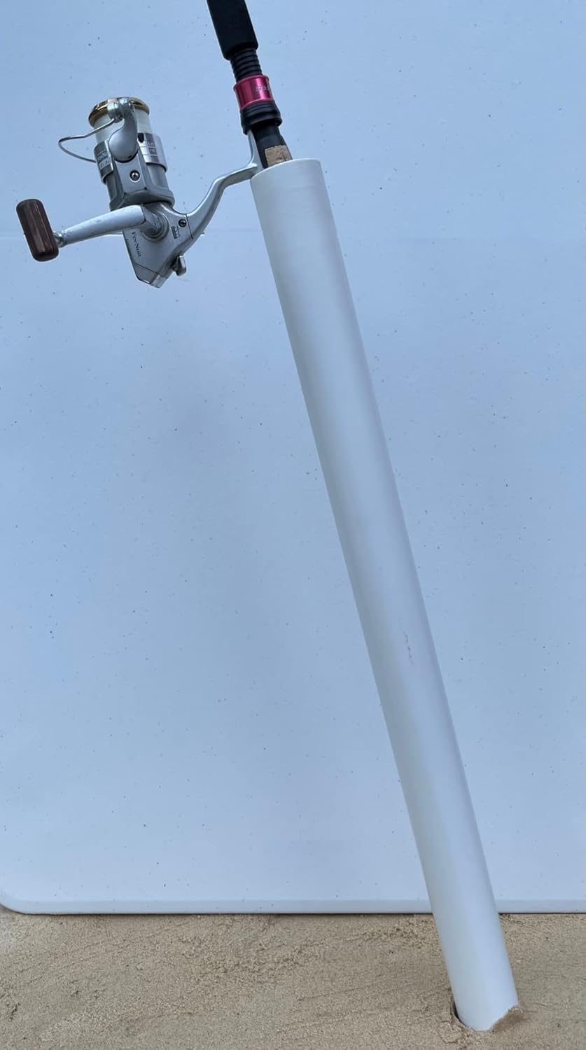 Surf Rod Holder 32'' Sand Spike Heavy Duty PVC