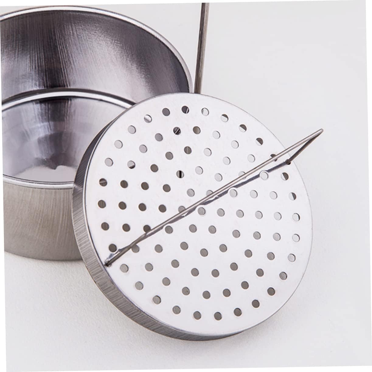TEHAUX 2pcs Stainless Steel Painting Brush Cleaning Bucket Oil Painting Wash Pen Tool Art Supply Brush Washer Multifunction