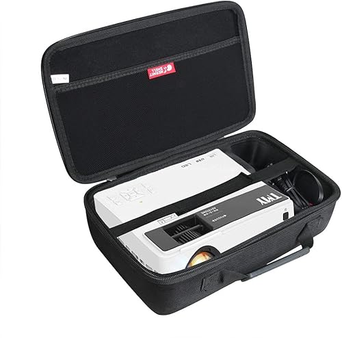 Miniatura 1 de Hermitshell - Funda rígida de viaje para proyector VIVIMAGE C480 Mini 3800 Lux 1080P compatible con videoproyector