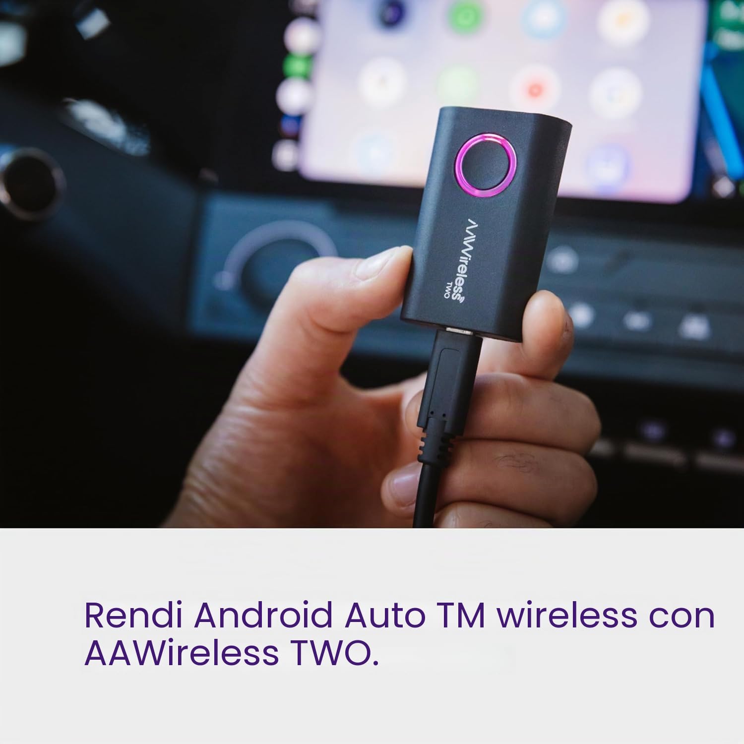 AAWireless TWO - Adattatore Android Auto wireless