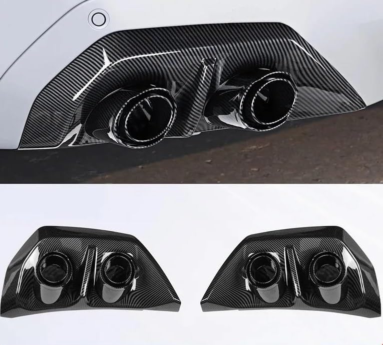 Gorge queue de voiture couvercle d'échappement en carbone protecteur pour X3 G45 2026