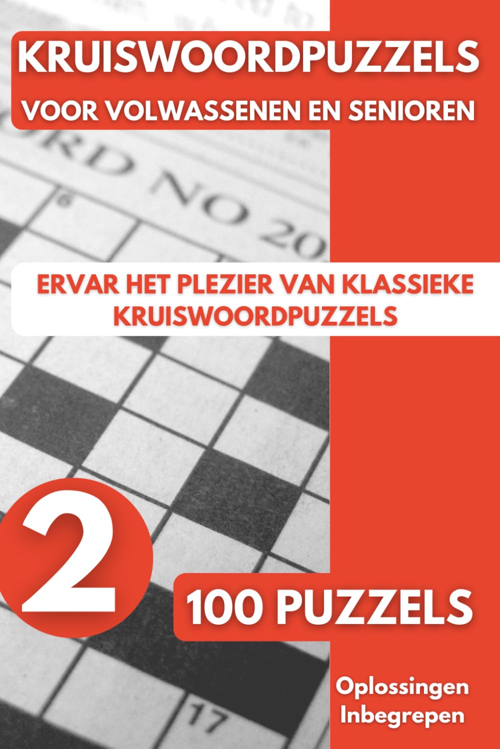 Kruiswoordpuzzels Voor Volwassenen: Puzzelboek voor Tieners, Volwassenen en Senioren – 100 Puzzels 02