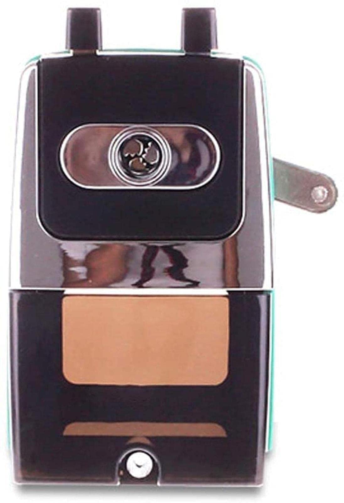Stiftspitzer, Cartoon-Bleistiftspitzer, Handkurbel, manuelle Spitzer, Cutter, Schreibwaren, Rot/Blau