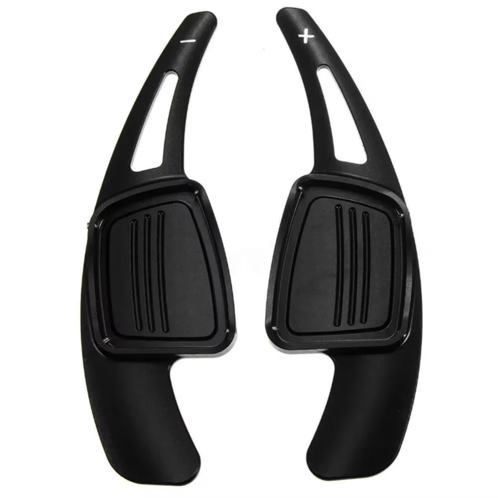Ztguioq Black Paddle Shifter Extensions Compatible With A6l 2019 For S3 S5 2017 2018 For S4 Tts 2016-2018 For Tt 2015-2019 Car Steering Wheel Gear Shift Paddle Shifters(Black)