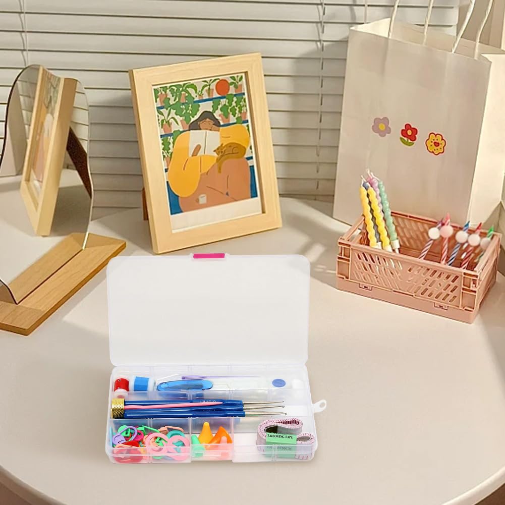 JUCHRZEY 5 sztuk 16 rozmiar zestaw do szydełkowania szydełko druty do robienia na drutach ze stali nierdzewnej ergonomiczny zestaw drutów do szydełkowania z etui na artretyczne dłonie