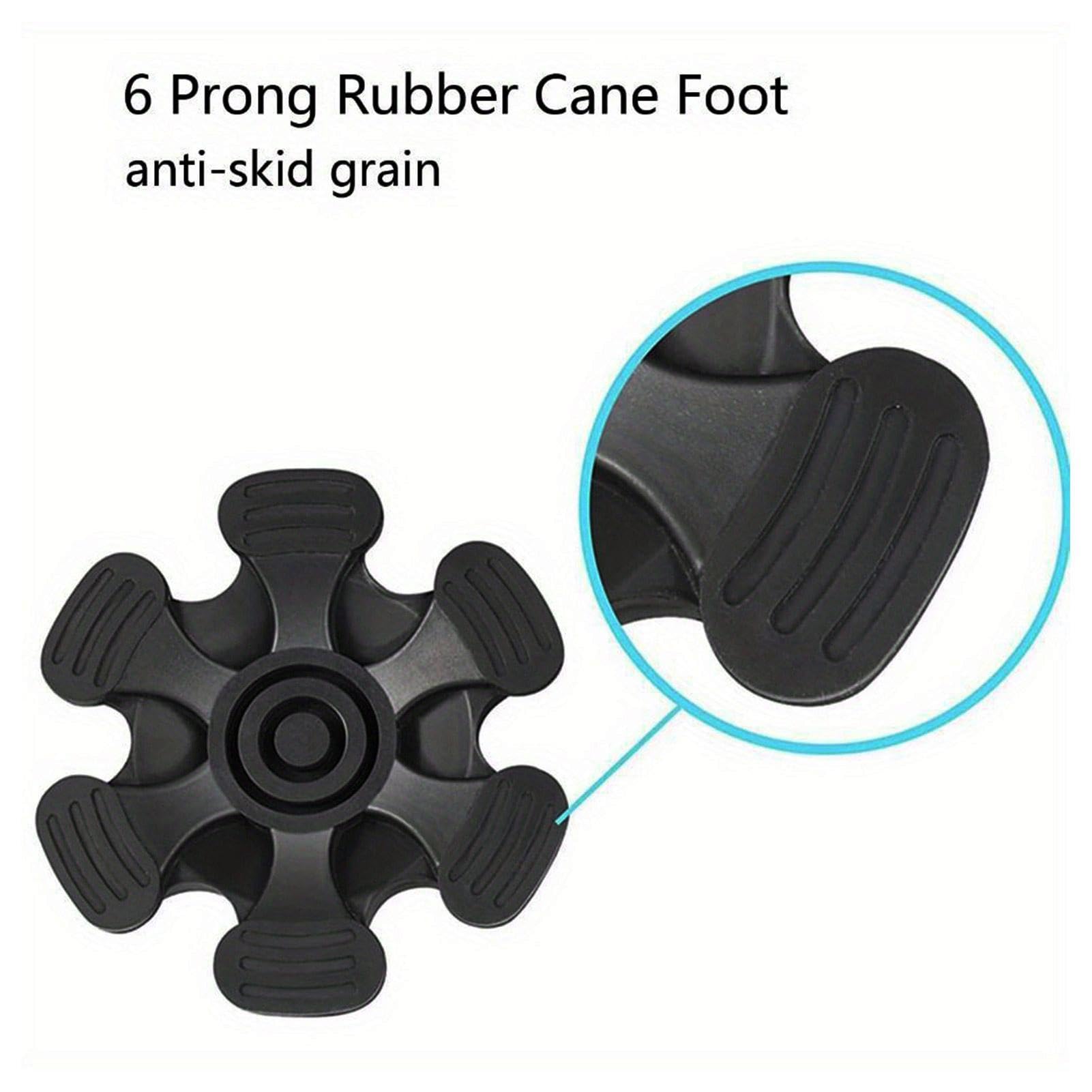 Amazon.co.jp: 【6本の足・幅115mm】交換用杖先ゴム 濡れた路面でも