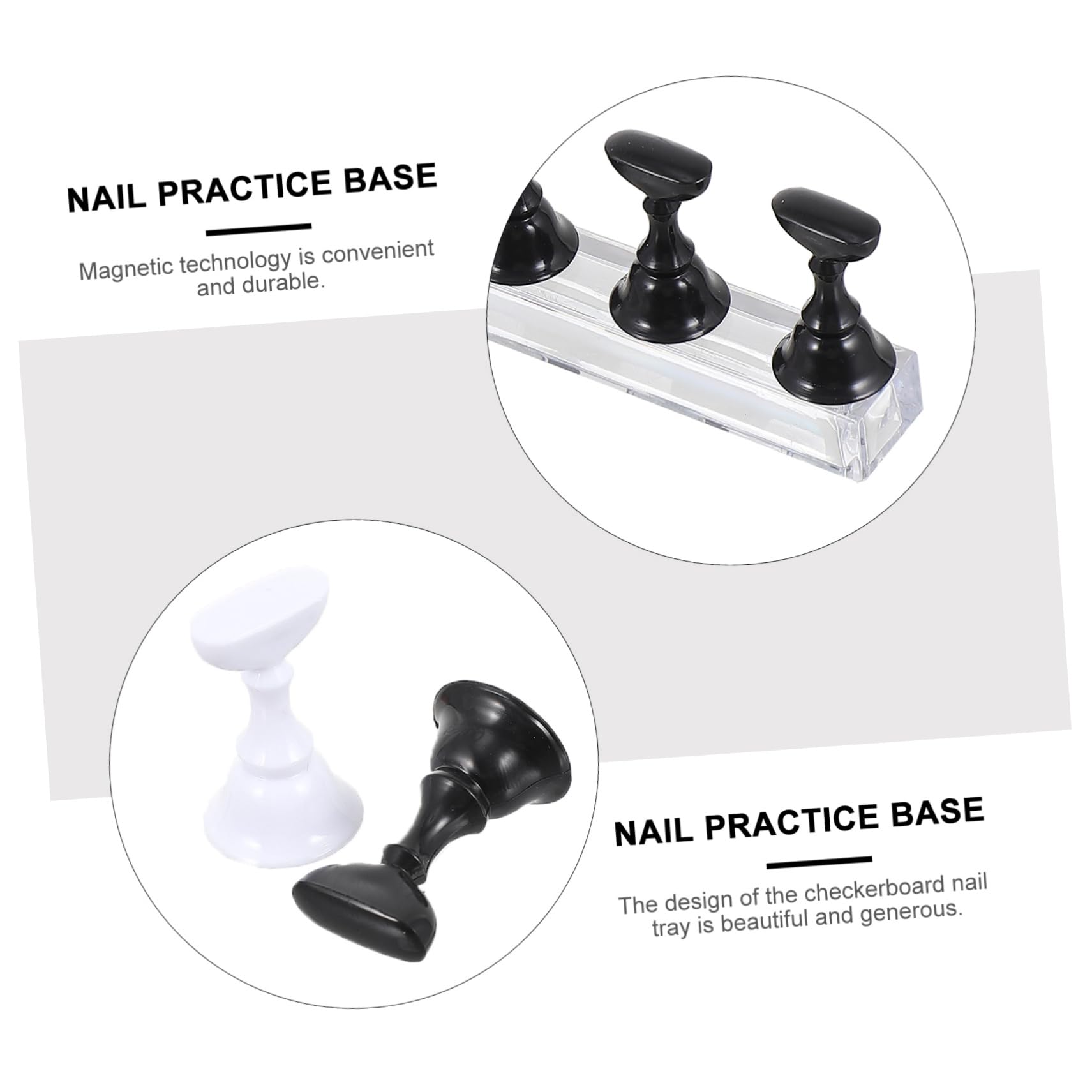 Minkissy Nagellack-Übungsständer – 2 Stück Display-Boards Für Gel-Nagellack & Künstliche Nagelspitzen