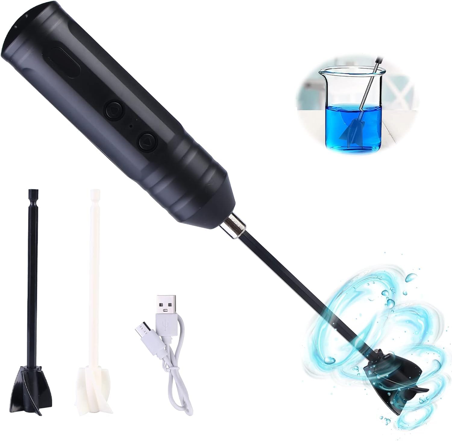 Handheld Electric Epoxy Resin Mixer Rechargeable Resin