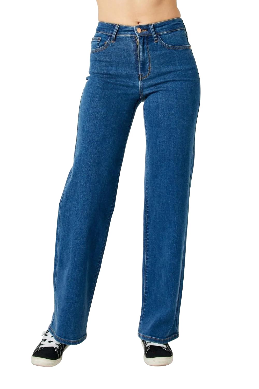 Judy Blue Women's High Waist Vintage Wide Jeans