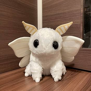 Amazon.co.jp: ふわふわモスちゃん BIG 蛾 カイコ ぬいぐるみ