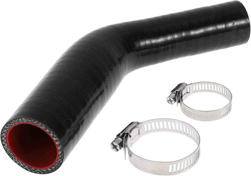 Mangueira redutora de silicone ACROPIX 45° para intercooler – 25 mm a 32 mm, 102 mm