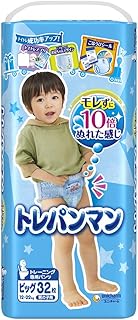 【パンツ ビッグサイズ】トレパンマン男の子 トイレトレーニング用 (12~22kg)32枚