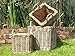 Very Strong Excellent Quality Lined Square Log Basket / Storage Basket