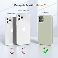 Vista 197 de Miracase Funda diseñada para iPhone 13 Pro Max con protector de pantalla, [forro de microfibra suave antiarañazos], funda protectora de silicona