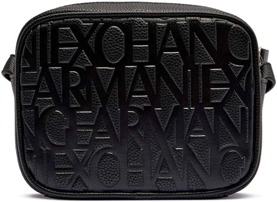 Armani Exchange Women's Paige Crossbody Small Bag Black , Black, One Size