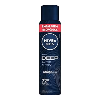 NIVEA MEN Aerossol Deep Carvão Ativado 200ml