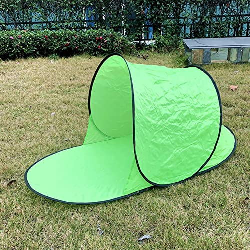 Tienda ligera pop up para camping y playa verde miniatura 7